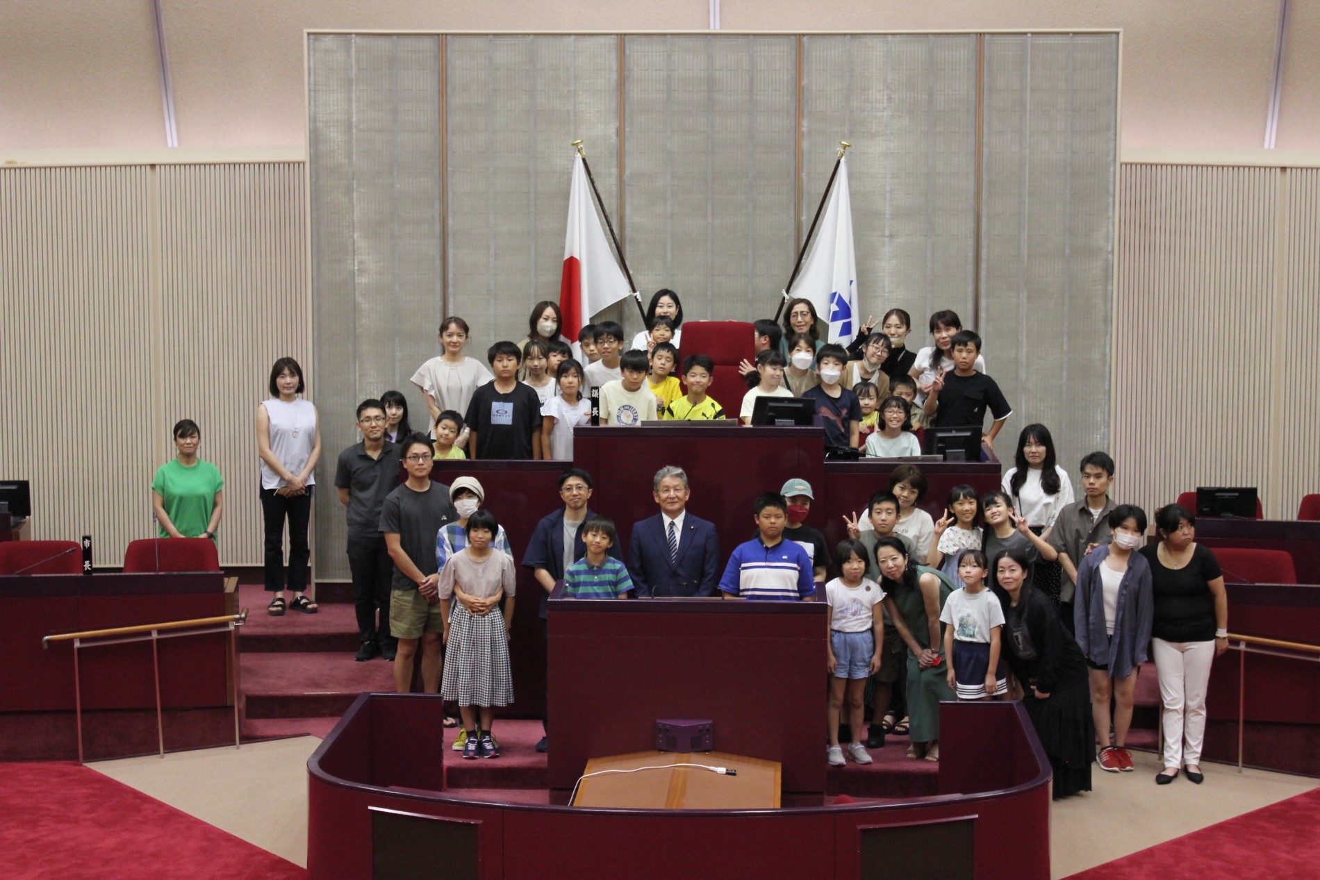 ７月24日午後集合写真
